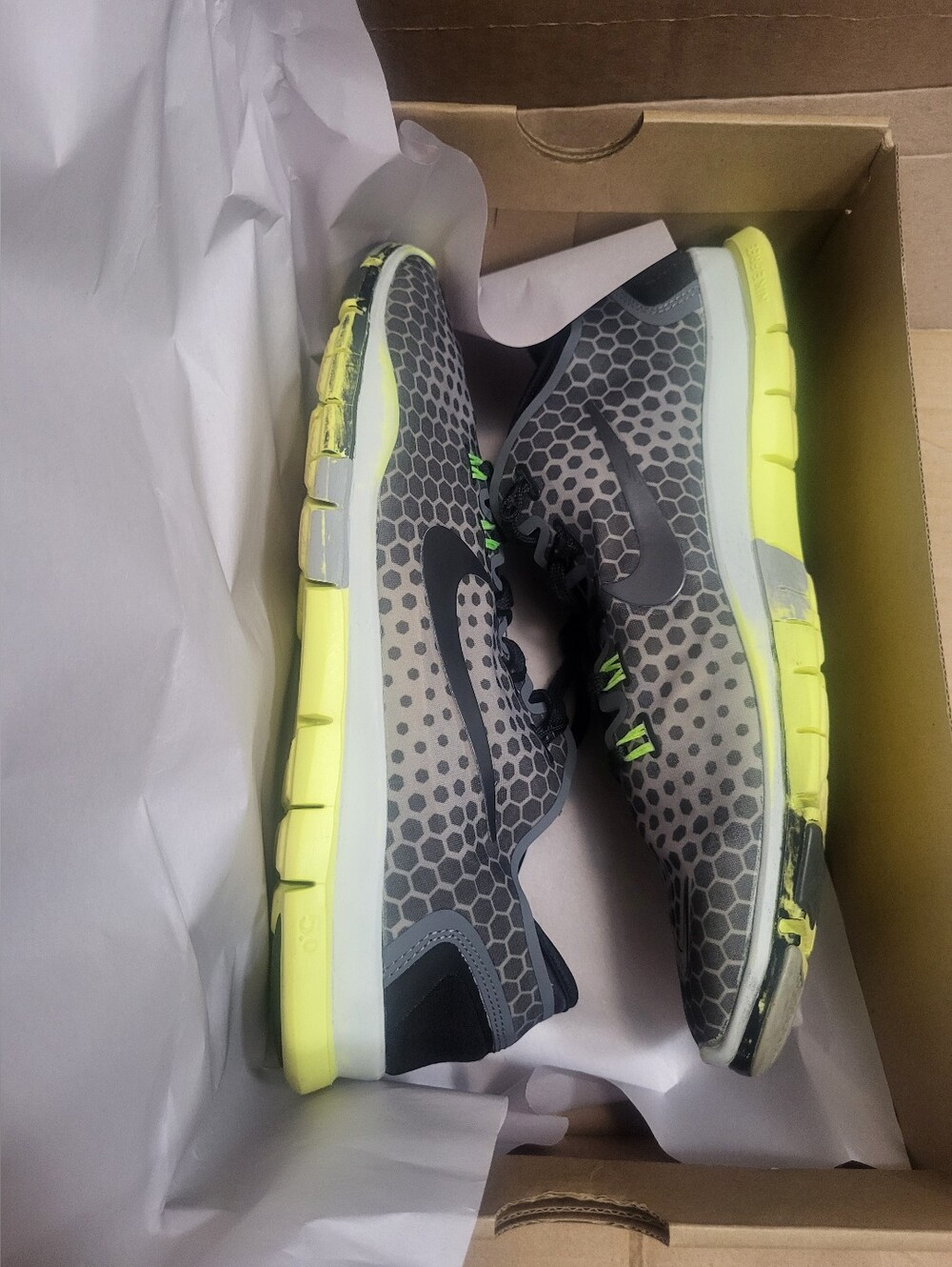 Nike Free TR Connect 2 Grey/Black Women Size 11